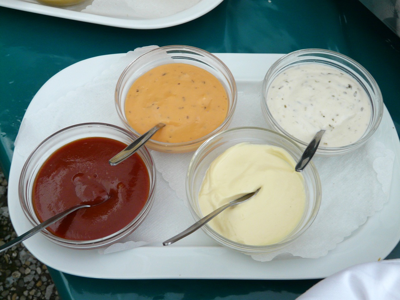 dips, sauces, food